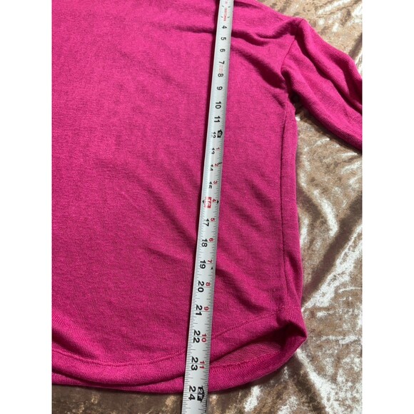 NWT Carmen Marc Valvo pink w gold zippered sweater - Picture 8 of 8